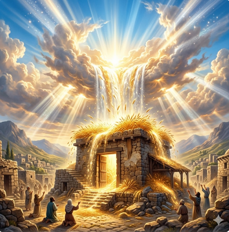 내가 하늘 문을 열고