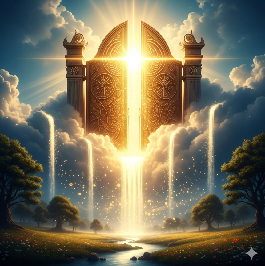 내가 하늘 문을 열고